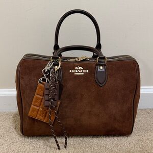 Coach large suede Rowan Bag